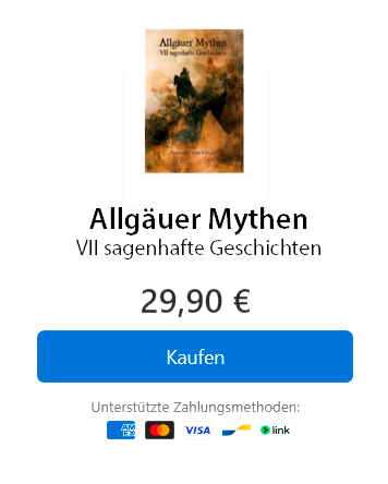 Buch Allgäuer Mythen VII sagenhafte Geschichten kaufen