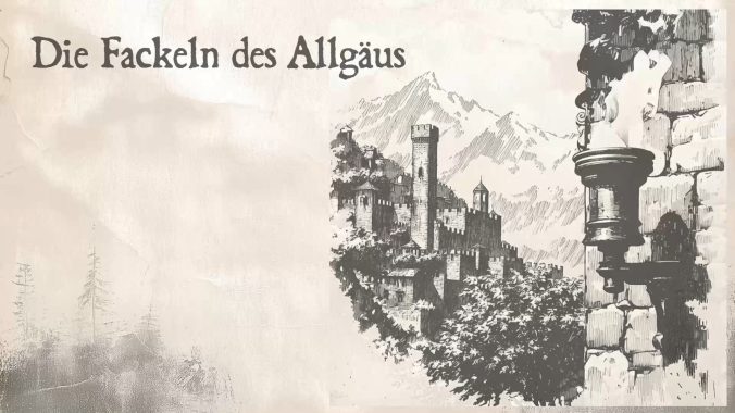 Fackeln des Allgäus
