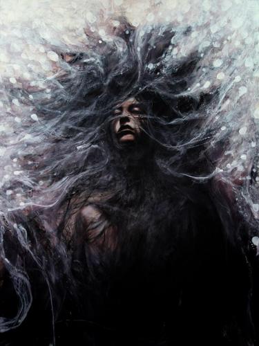 Frau-Holle-maerchen-gemaelde-oel-acryl-leinwand