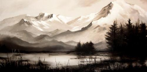 Moor-1-allgaeu-landschaft-bild-gemaelde-oel-leinwand