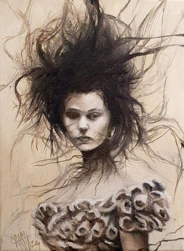 Sissi-kl-2-gemaelde-oel-leinwand-crash-kunst